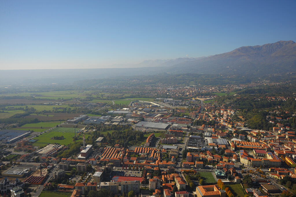 BIELLA VISTA AEREA - Fabrizio Lava | E20progetti