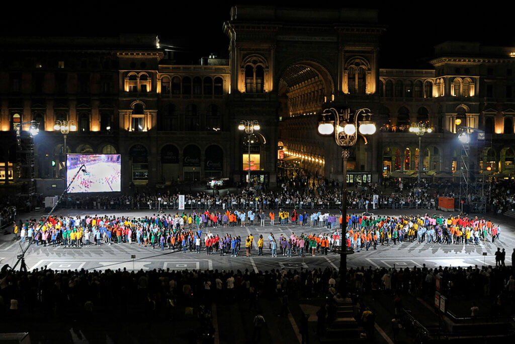 Piazza Duomo, Milano, 2012